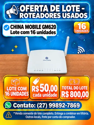 China mobile gm620 (Usado) - Lote (16 Unidades)