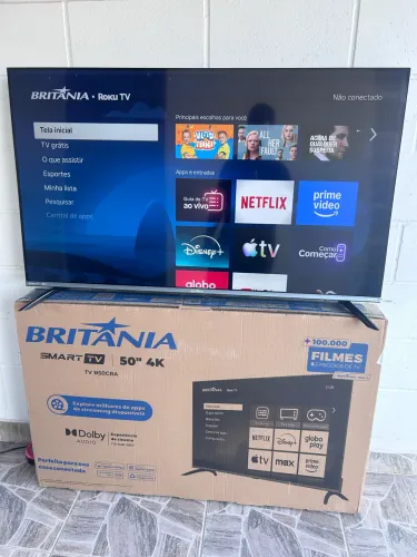 TV SMART 50 POLEGADAS 4K Roku