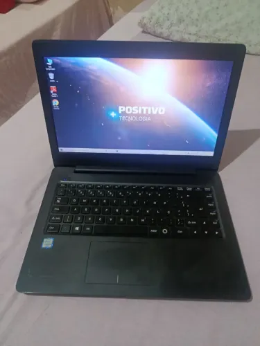 notebook positivo intel Celeron 1.6 com 4 gb de ram e 500 gb hd ssd muito top