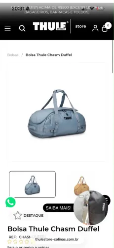 Bolsa térmica Thule, 130 litros