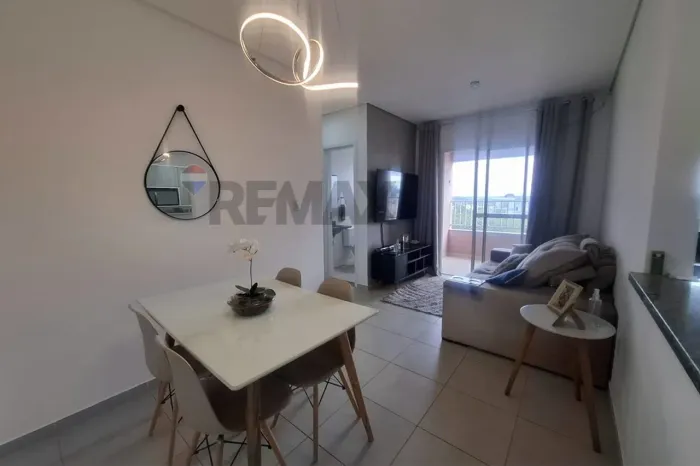 Aluga apartamento mobiliado com 2 domitórios e 1 suíte no Residencial Lírios - Sorocaba -S