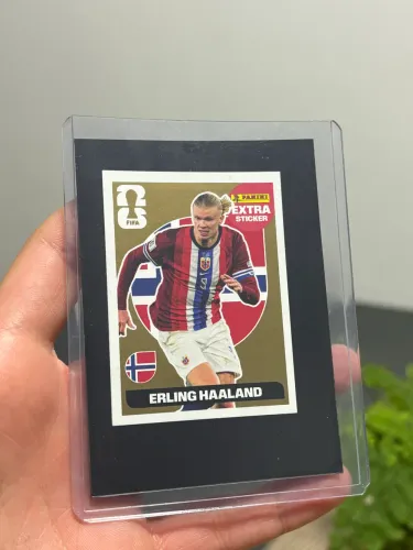 Figurinha Extra Erling Haaland 2026