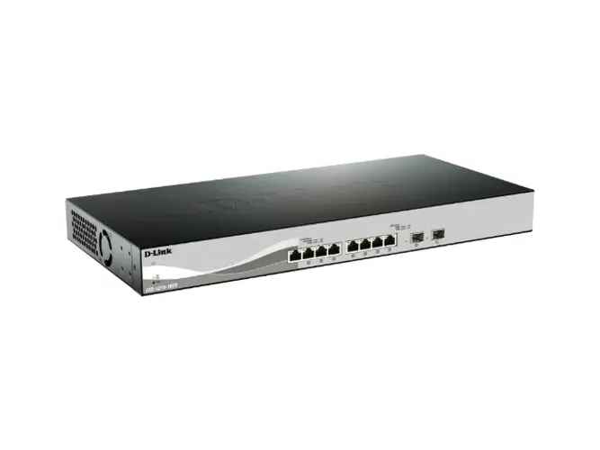 Switch DXS-1210-10TS - 8 Portas 10Gbps + 2P SFP+ D-Link (Completo na Caixa)