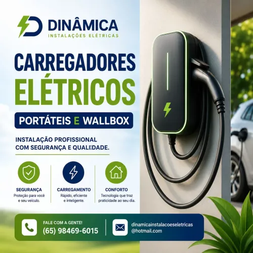 Instalação de carregadores wallbox