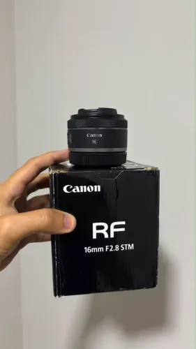 Lente Canon RF 16mm f2.8 STM