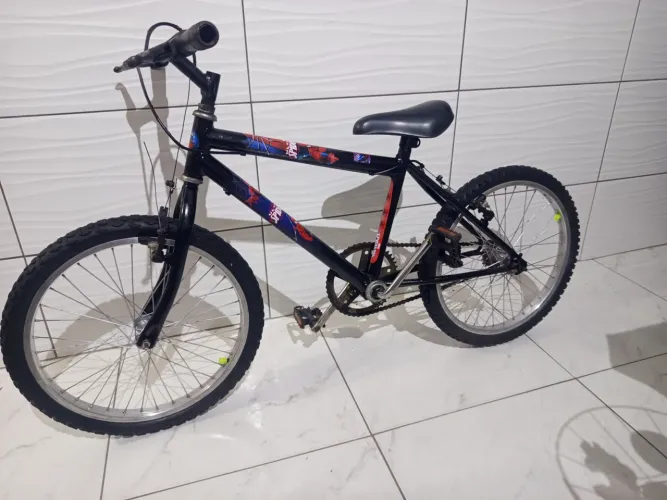 Bicicleta aro 20 infantil homem aranha