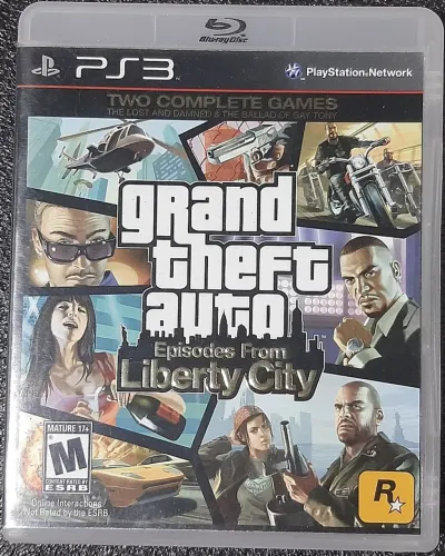 Grand theft auto episódios from liberty city ps3 semi-novo