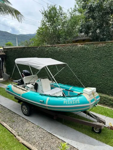 Bote inflavel 14pes,motor 60cv
