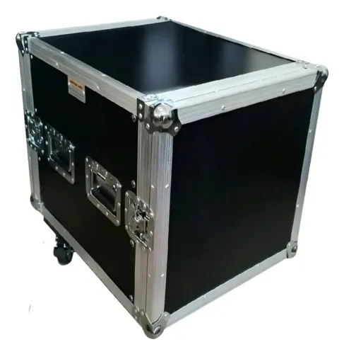 Case Rack 12u com rodas profundidade 55cm
