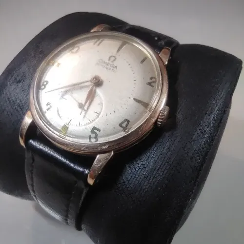 Relógio Omega Automático Vintage Bumper Cal. 342 - Caixa Wadsworth Original - 17 Jewels