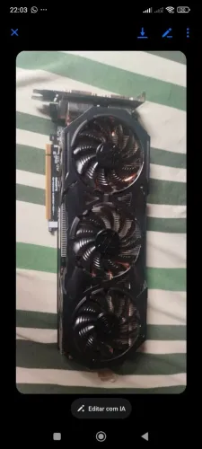 Placa de vídeo GTX 960 4gb