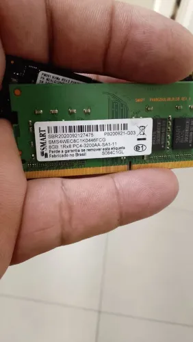 memória ram ddr4 notebook 8g vender logo 
