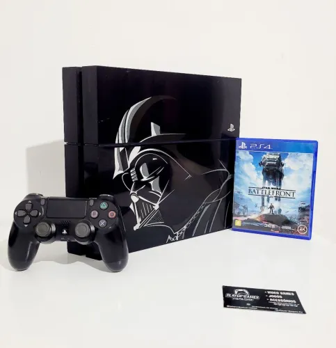 Playstation 4 Edição Star Wars Completo!! (Aceito Cartão)