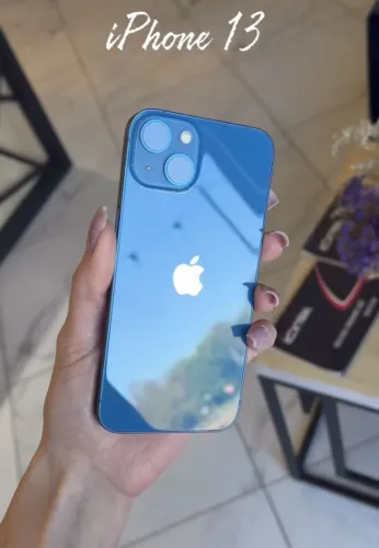 iPhone 13 azul 128 GB 6 meses de garantia