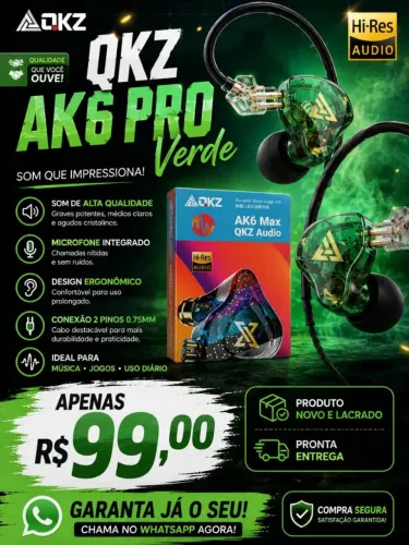 Fone QKZ AK6 PRO