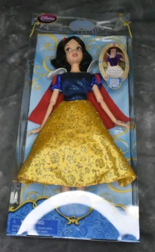 BONECA BARBIE BRANCA DE NEVE DISNEY STORE NOVA LACRADA ITEM DE COLECIONADOR