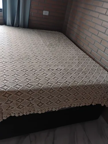 Colcha Casal de Crochê