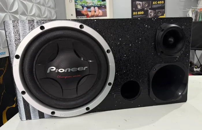 Box trio com sub 12" Pioneer