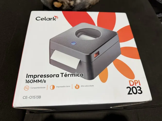 Impressora Térmica Sem Ribbon 10x15 Para Shopee, Mercado Livre, TikTok Shop - Lacrada