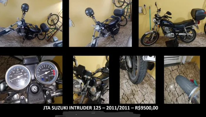 Moto impecável Suzuki Intruder