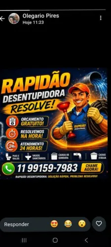 Desentupidora Rapidão Barueri