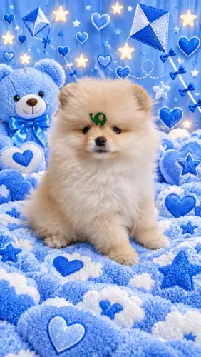 Machinho de spitz alemão anao