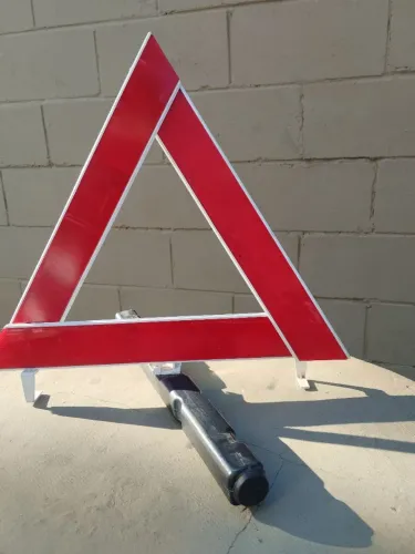 Triângulo de Sinalização Automotivo Original - Ótimo Estado