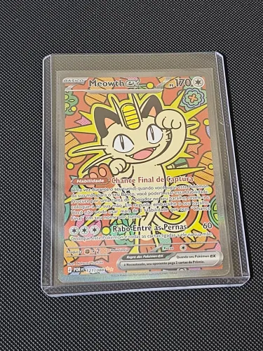 Carta pokemon Meowth ex
