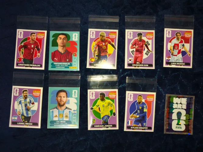 Kit figurinhas legends + seleção álbum da copa