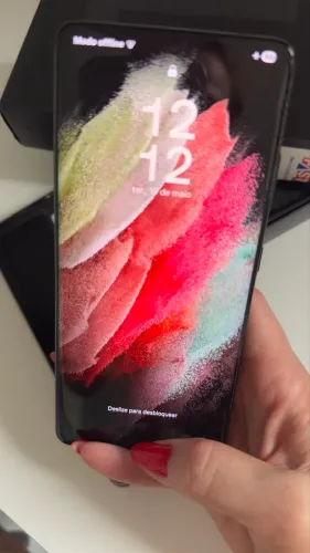 Samsung S21 Ultra 5G preto à venda