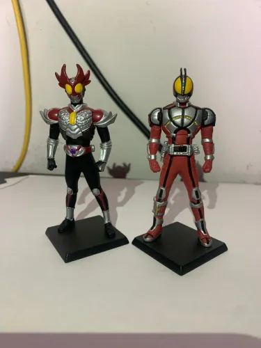 Boneco Figure HG Kamen Rider Agito Shining e Faiz Blaster 30th Anniversary