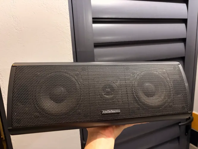 Caixas de som Audio Source para receiver