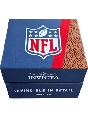 Estojo Invicta NFL Original Caixa Colecionável Raro Sem Uso
