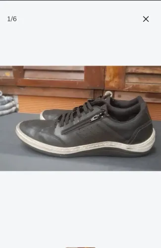Sapatenis N43 STIR original preto masculino 