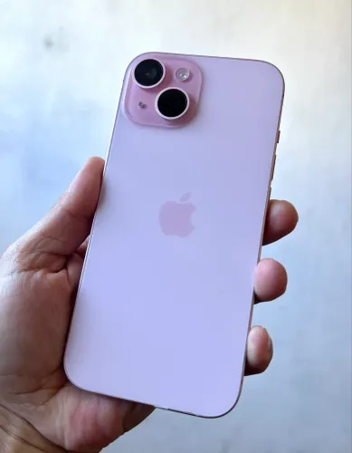 iPhone 15 Rosa Impecável 128gb
