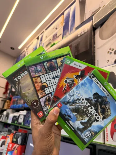  Promoção 4 jogos triple A de Xbox One / Series 