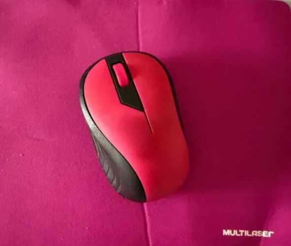 Mouse com mousepad original Multilaser