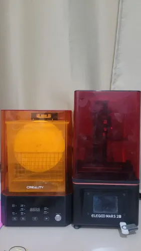 Kit Impressão 3D Resina Completo - Elegoo Mars 2 Pro + Wash & Cure | Pronto para uso