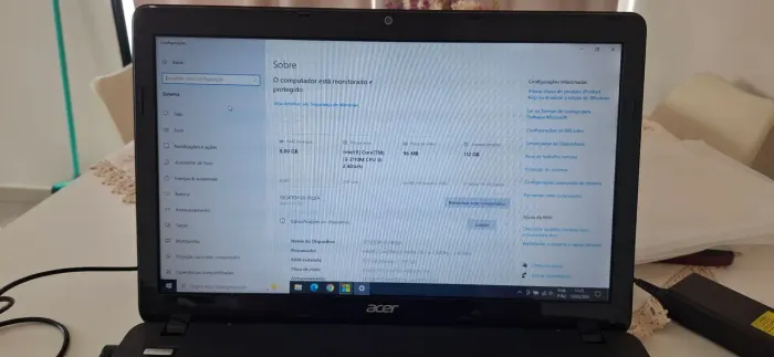 Notebook Acer i3 | 8GB Ram | 120SSD