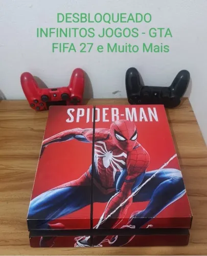 PS4 Destrav4d0 - Muitos Jogos - Ac cartão