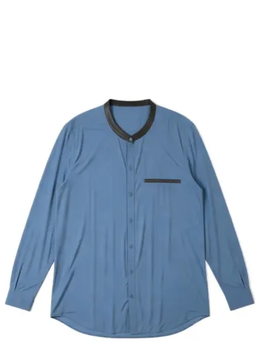 Camisa social azul