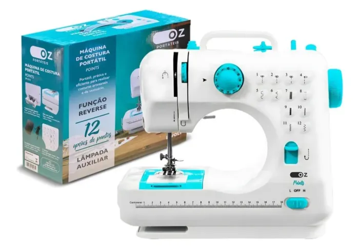 Máquina de costura portátil