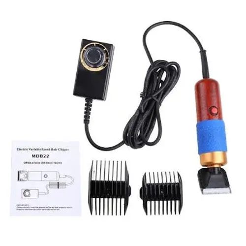 Máquina de Tosa Profissional MDB22 200W + Lâmina Reserva Nova + Pentes