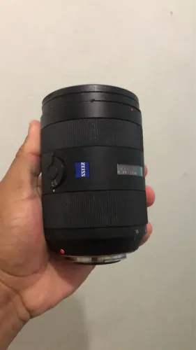 Lente 16-35 a mount Sony 2.8 com adaptador p cânon 