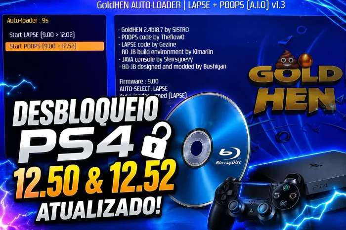 disco blu-ray para HEN PS4
