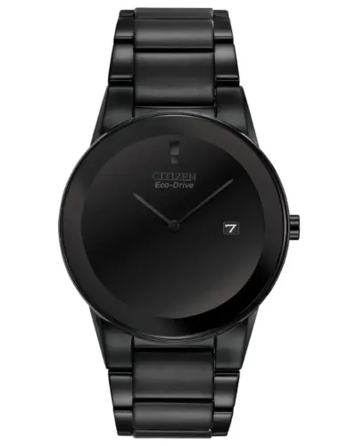 Relogio Masculino Citizen Axiom Eco-Drive Blackout Men's Watch AU1065-58E