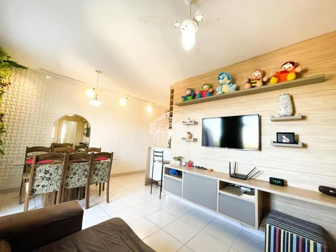 Apartamento à Venda na Praia da Baleia, Serra, 3 Quartos, 90m²