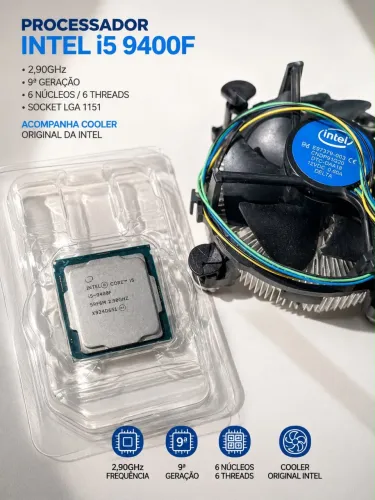 Processador intel i5-9400f  - 9º geração 