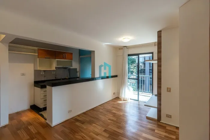 Apartamento para locação no Itaim Bibi, com 2 dormitórios, 1 vaga de garagem