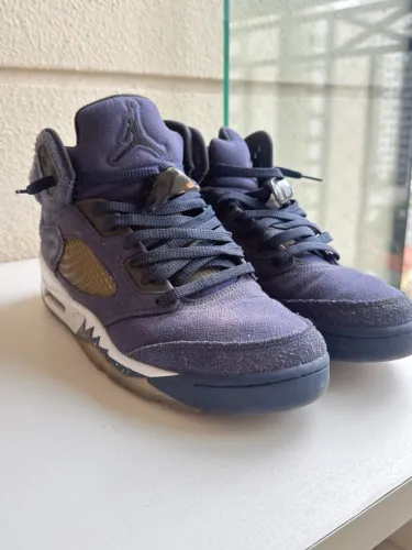 Jordan 5 azul retrô
